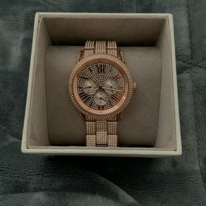 Michael kors rose gold watch